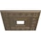 Ekena Millwork Eris Ceiling Medallion (Fits Canopies up to 9 7/8"), 18"W x 18"H x 3 1/2"ID x 1 1/8"P, Warm Silver CM18ERWSS - alternate 2